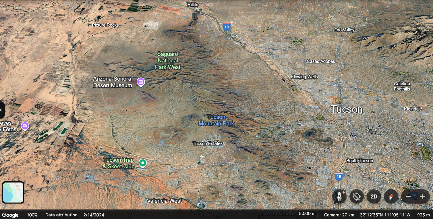 LAP: Saguaro National Monument West